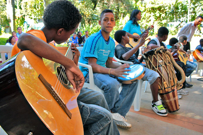 crianças
